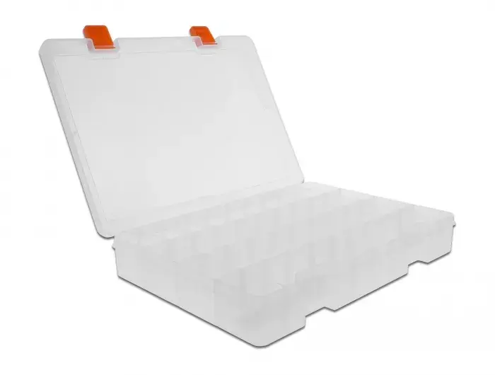 Tool box DeLOCK Transparent sorting plastic box Photo 2