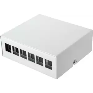Network patchbox Renkforce RF-4532672 — 6-port unfilled keystone module