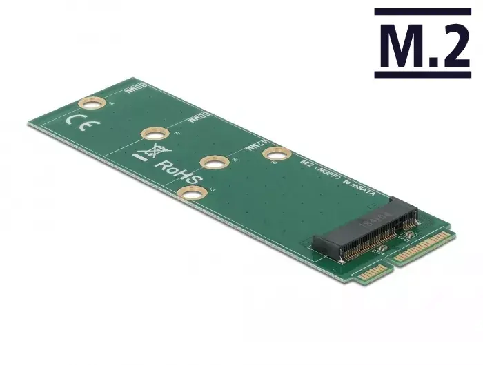 Adapteris mSATA uz M.2 Key B slots DeLOCK 64109 Photo 3