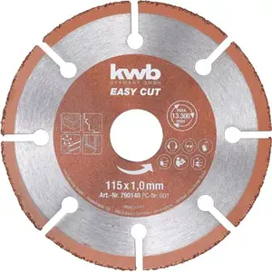 Режущий Диск KWB EASY CUT Карбидный Универсальный 11.5 см