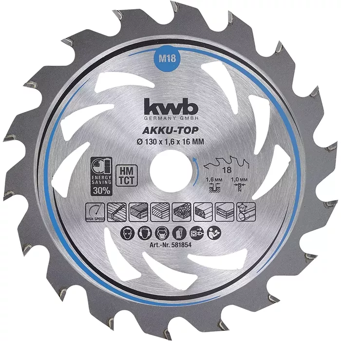 kwb 581854 circular saw blade 581854 Photo 1
