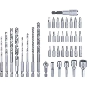Drill Bit Set KWB Universal 39 pcs