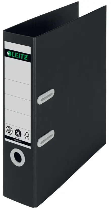 Leitz 180° Recycle Reģistrs A4 Melns