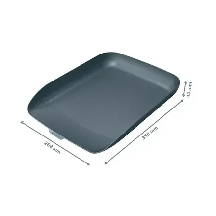 Leitz Cosy Letter Tray A4 Black Photo 4