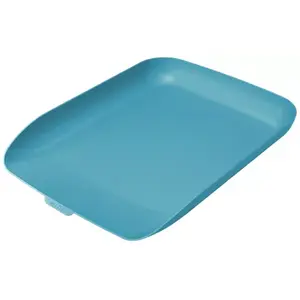 Desk tray organizer LEITZ 53580061 — polystyrene A4 size 268×358×43 mm, blue