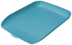 Leitz Cosy Letter Tray A4 Blue Polystyrene