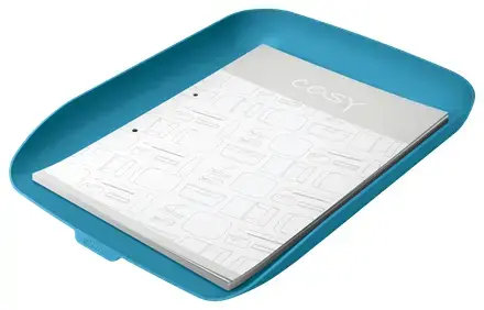 Leitz Cosy Letter Tray A4 Blue Photo 3