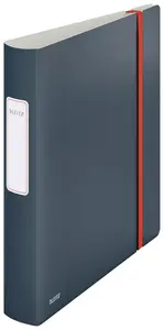 Ring binder LEITZ 10390089 A4, Polyfoam, Black, 318×295×65 mm
