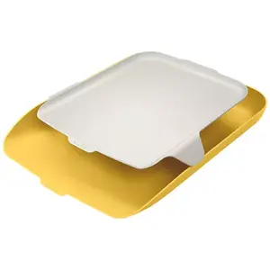 Desk tray/organizer LEITZ 52590019 Polystyrene (PS) Yellow for A4, 274×391×62 mm