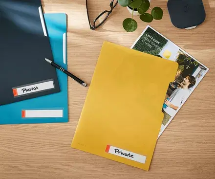 Folder LEITZ 47080019 Polypropylene A4 Yellow Photo 2