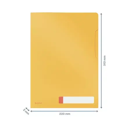 Folder LEITZ 47080019 Polypropylene A4 Yellow Photo 4