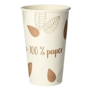 Disposable Cup Papstar 88236 400 ml Cardboard