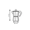 Moka kanna Tescoma Paloma Black Stainless steel Photo 2