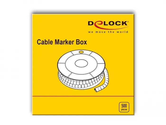Kabeļu marķieru kaste DeLOCK Nr 4 Photo 3