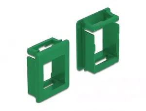 Mounting kit DELOCK 86763, green plastic, model 86763