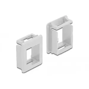Mounting kit DELOCK 86760, white plastic, material: plastic