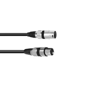 Omnitronic 3022047N audio cable 3 m XLR (3-pin) Black