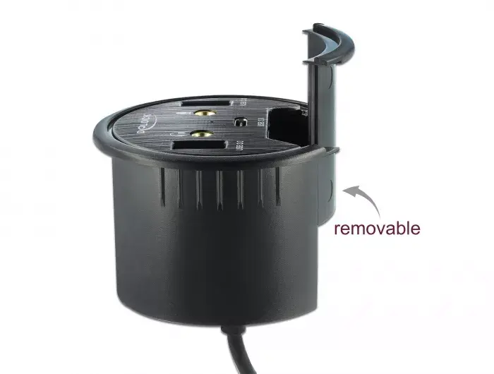 In-Desk Hub USB DeLOCK 3 Port 62794 Photo 4