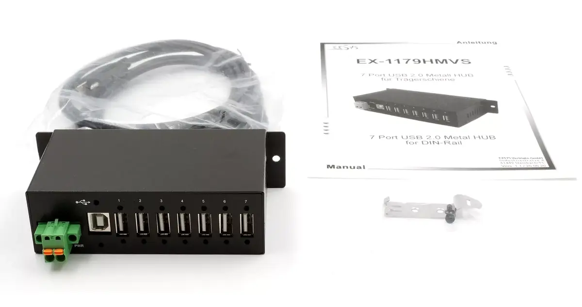 USB хаб EXSYS EX-1179HMVS Photo 3