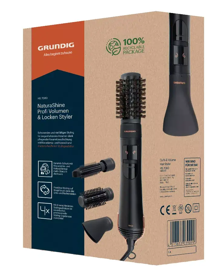 Фен-щетка Grundig HS 7080 Photo 3