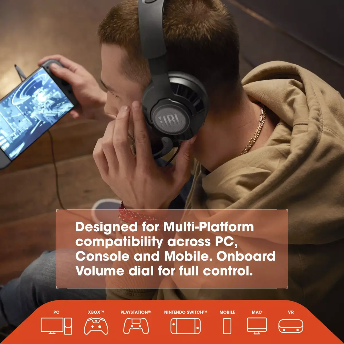 Наушники JBL Quantum 200 BLACK Photo 11