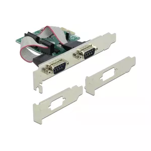 DeLOCK PCI Express x1 Card to 2 x Serial RS-232