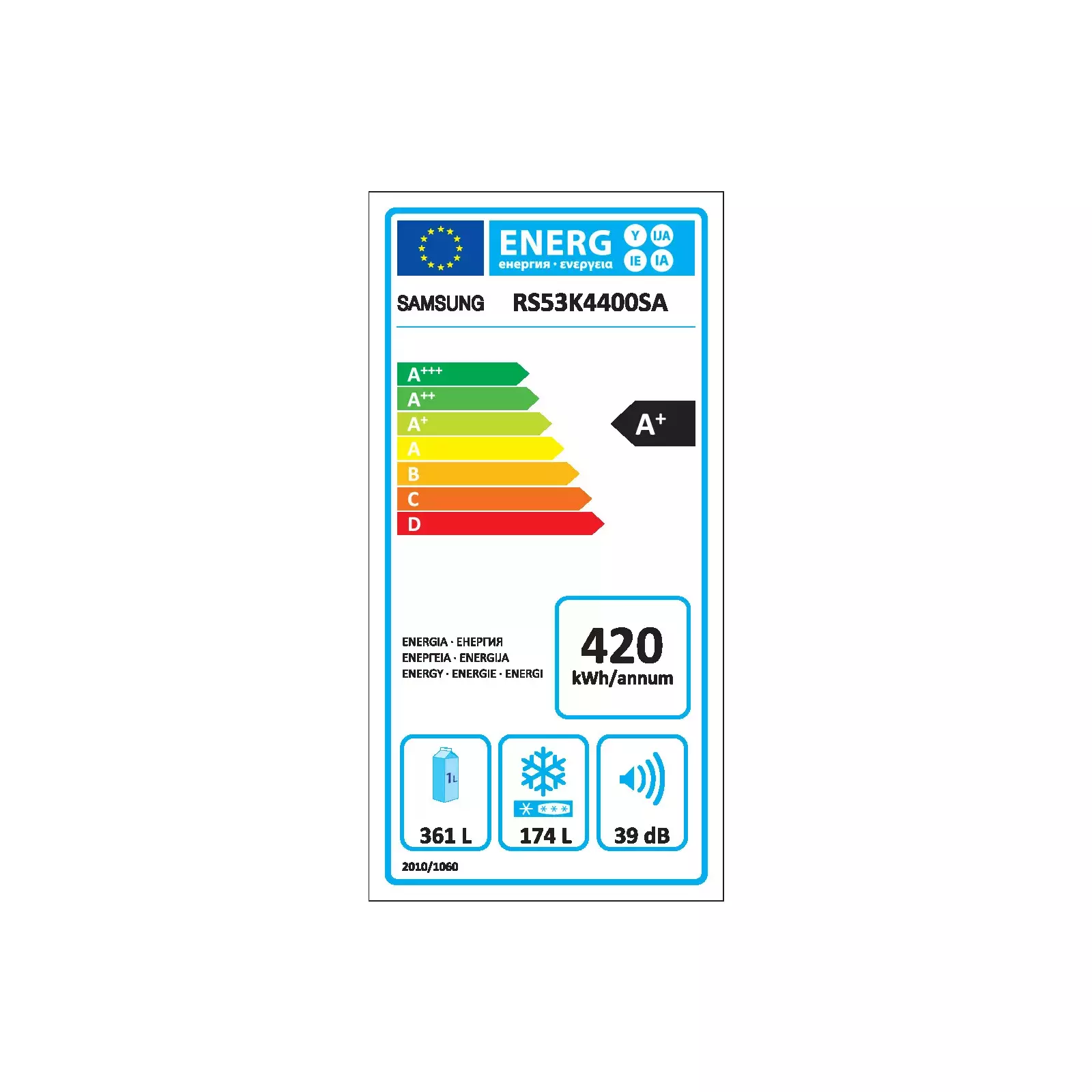 Samsung RS53K4400SA/EF Photo 3