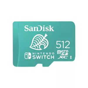 Memory Card SanDisk 512GB MicroSDXC UHS-I SDSQXAO-512G-GNCZN