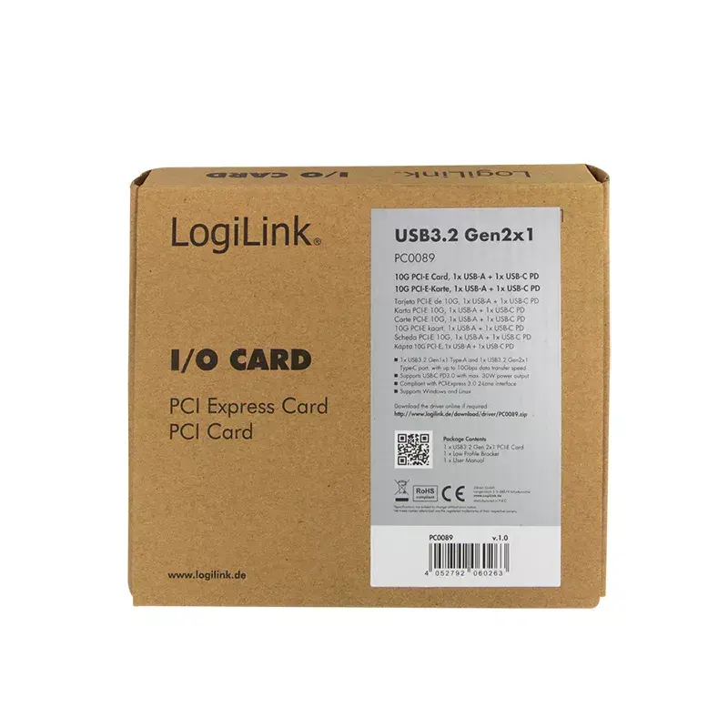 LogiLink PC0089 Internal USB 3.2 Gen 2 Adapter Photo 3