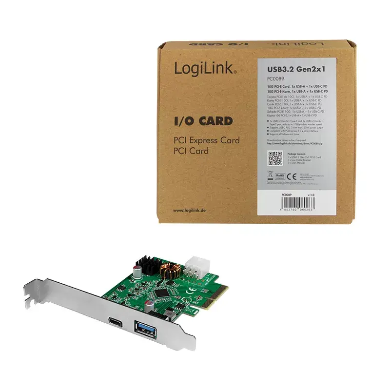LogiLink PC0089 Internal USB 3.2 Gen 2 Adapter Photo 4