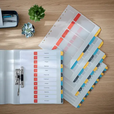 LEITZ Cosy 1-5 Printable Index Polypropylene A4 Maxi Photo 2