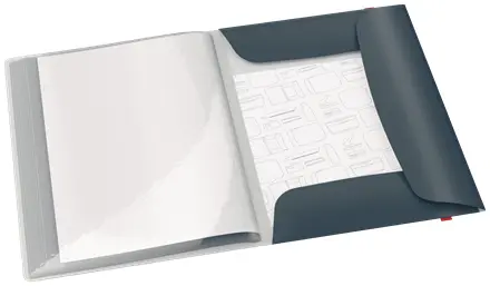 Leitz Cosy Mobile Display Book Plus Grey Photo 3