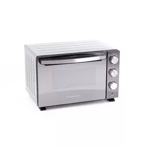 Тостер‑духовка Rommelsbacher BGS 1500 — 30 л, гриль, вертел, до 230 °C, серебристо‑чёрная