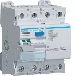 Residual-current device Hager CDB663D