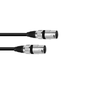 Audio Cable Omnitronic 3022075A 0.2m XLR 3-pin Black