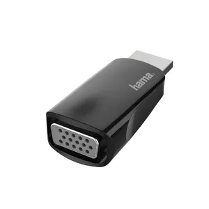 Kabeļa dzimuma mainītājs HDMI VGA melns Hama 00200344