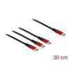 USB uzlādes kabelis DeLOCK 3 in 1 USB Type-C Photo 2