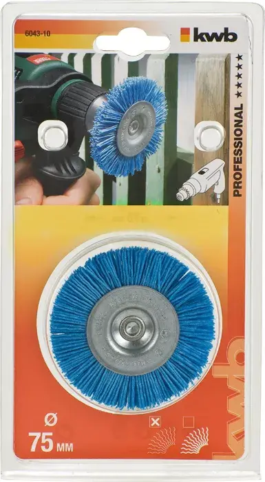 Pulēšanas disks KWB Wheel brush 604330 Photo 2