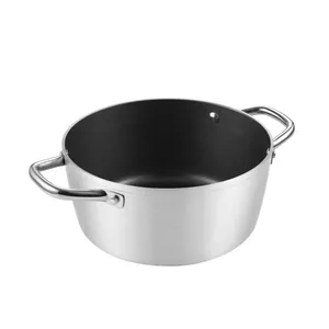 Casserole baking dish Tescoma GrandCHEF 2.5 L, non-stick coating, stainless steel induction bottom
