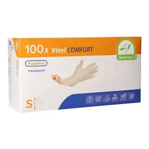Medical Exam Gloves Papstar 93021 Transparent S 100 pc(s)