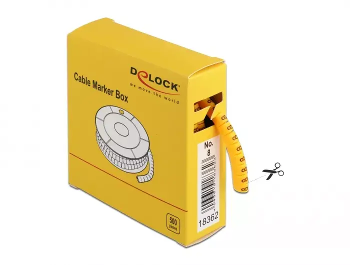 Kabeļu marķieris DeLOCK 18362 Photo 2
