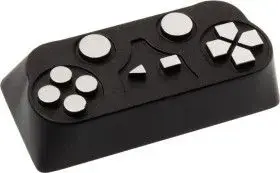 Aluminium Keycap Gamepad II no ZOMOPLUS — melns, metāla taustiņu vāciņu komplekts mehāniskajām tastatūrām