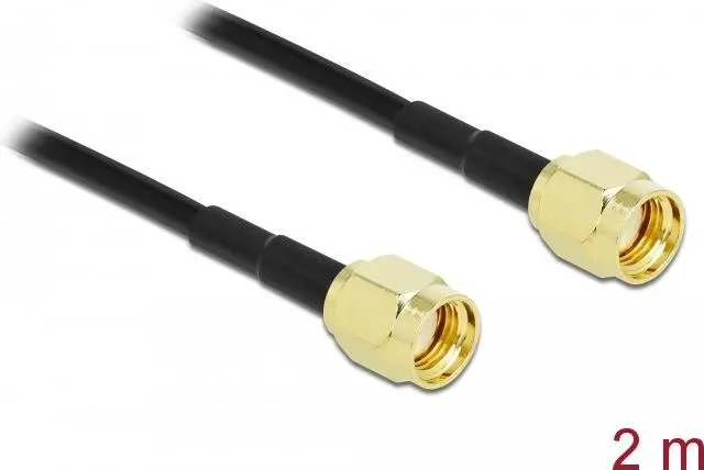 Antenas kabelis DeLOCK RP-SMA uz RP-SMA