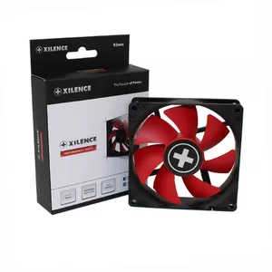 Xilence XPF92.R.PWM 92mm PWM Case Fan, 4PIN, Red/Black