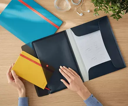 LEITZ 46190089 Polypropylene A4 drawing folder Photo 2