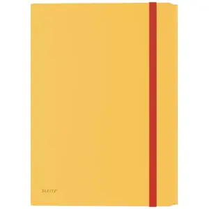 Folder LEITZ 46190019 — Polypropylene (PP) drawing folder A4, 235×320×8 mm, yellow
