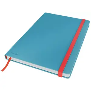 Writing notebook LEITZ 44820061 B5 hardcover 80 sheets 100 g/m² squared Blue matt