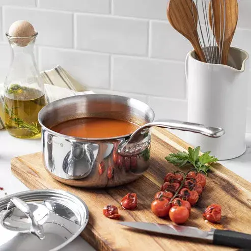 Round Stainless Steel Pot de Buyer Affinity 1.7 L Photo 3
