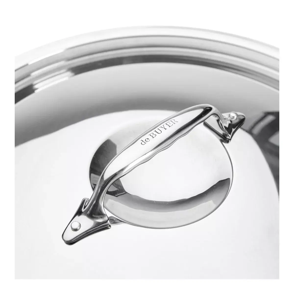 de Buyer lid DB3709-20N — stainless steel 20 cm Photo 3
