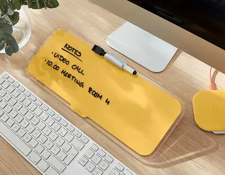 LEITZ 52690019 Glass Yellow коврик 150×380×60 мм Photo 2